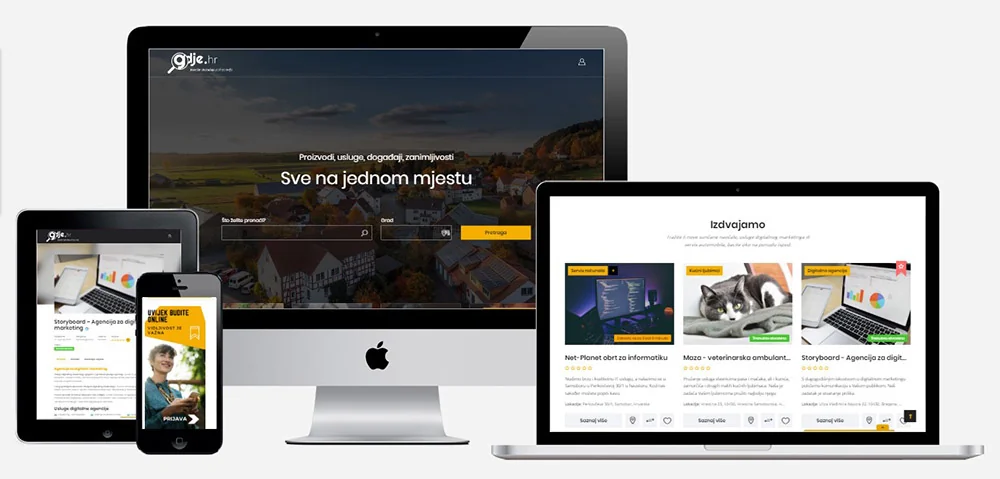 Gdje.hr, Web Design & Strategy