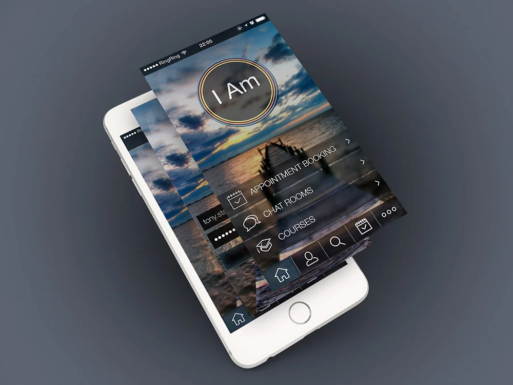 I Am, App Design