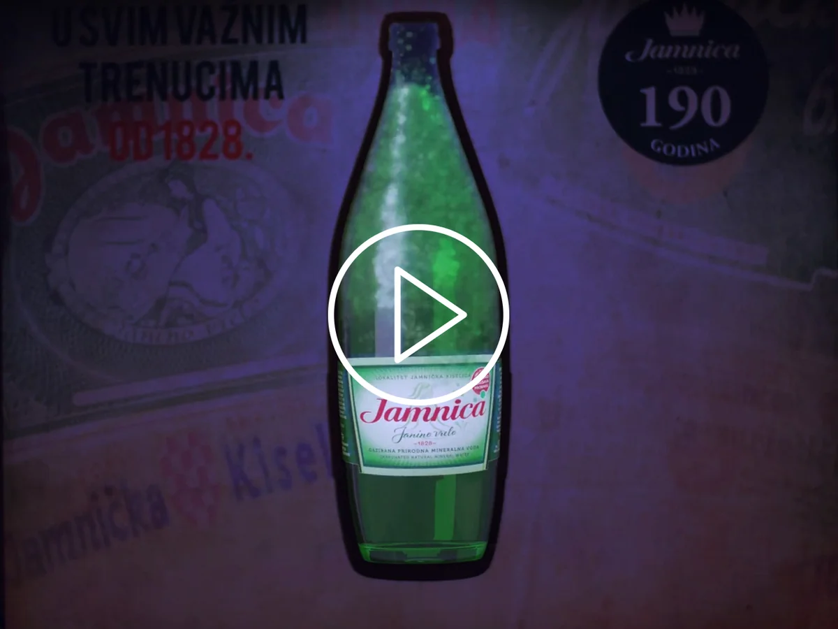 Jamnica, Bottle projection and mapping