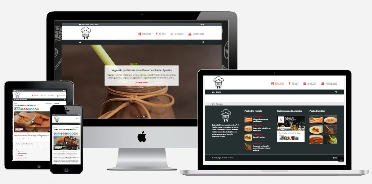 Kuham.hr, Web Design, Strategy & Video Production