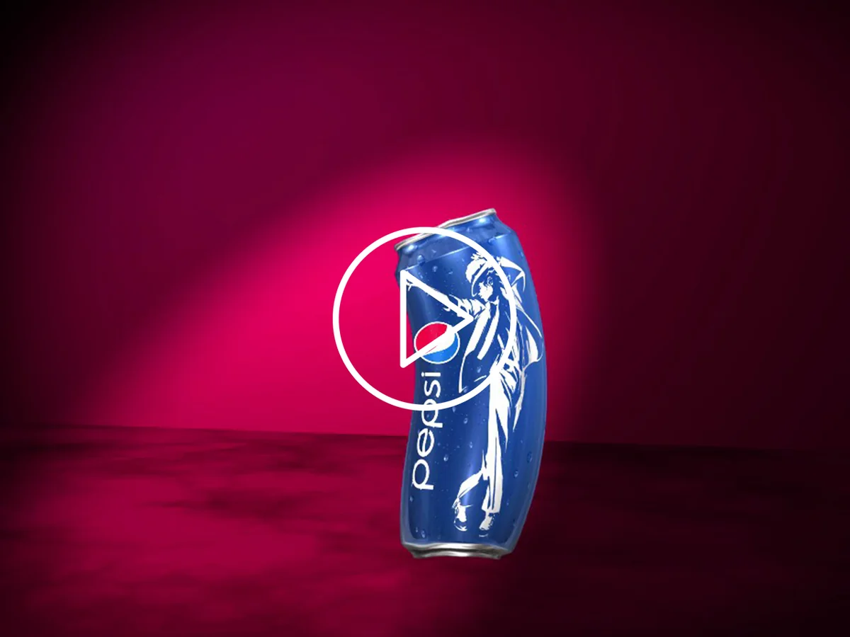 Pepsi, Interactive dance projection