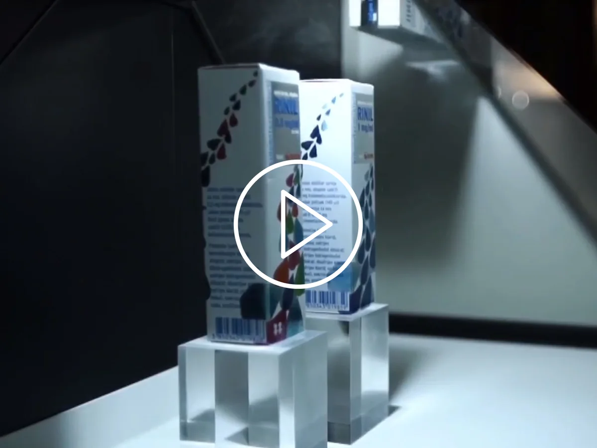 Rinil Belupo, Holographic Display Advertising Technology